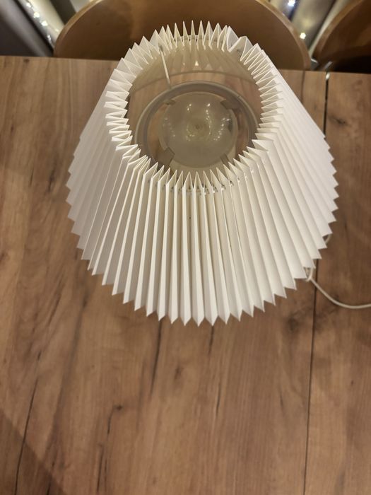 Duńska lampa stołowa z lat 60. – ceramika vintage, oryginał z epoki