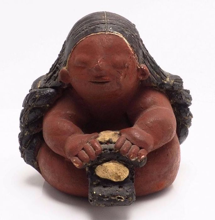 Máscara Escultura africana Rosto em madeira (+opções nas fotos)