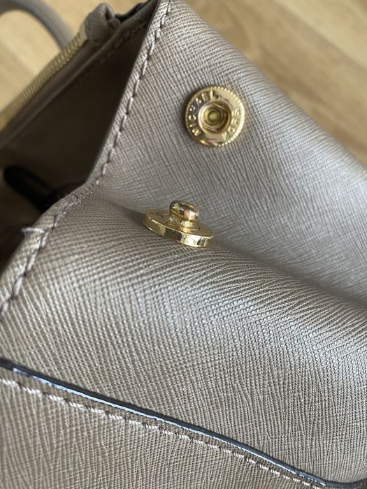 Michael Kors Saffiano beż torba torebka