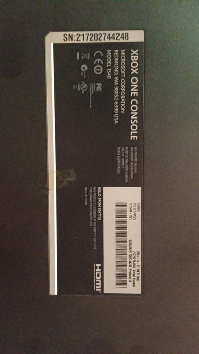 Xbox one console б/у