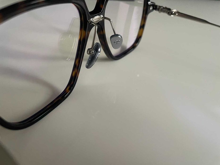 Okulary tytanowe, oprawki zerówki.