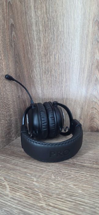 Słuchawki Przewodowe Nauszne Logitech PRO X Czarne Mikrofon Kabel Usb Typu C Kabel Jack-Jack