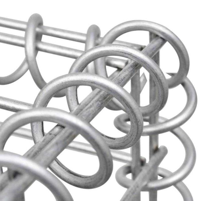 Cesto gabião 85x30x200 cm aço galvanizado