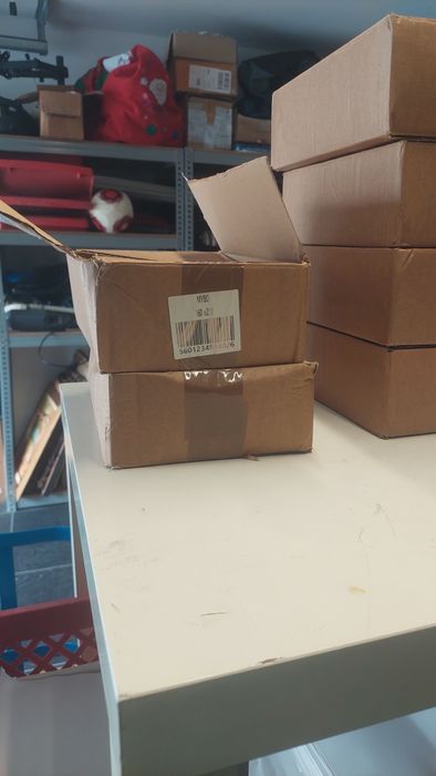 Lote de 6 Caixas de Sacos Transparentes com Fecho 160x220 mm