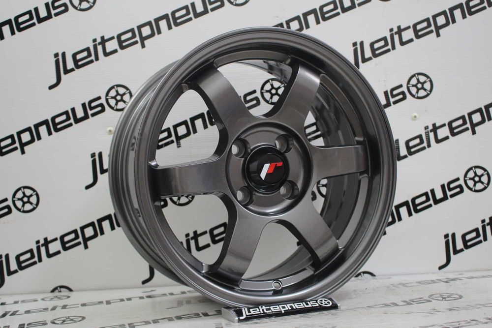 Jantes Novas JR3 15 4x100 7 ET25 - Fazemos Montagem/Envio
