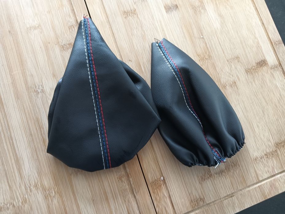 Conjunto fole manetes mudanças e travão BMW E46