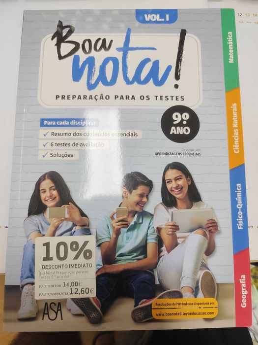 Livro de preparação para os testes 9°ano