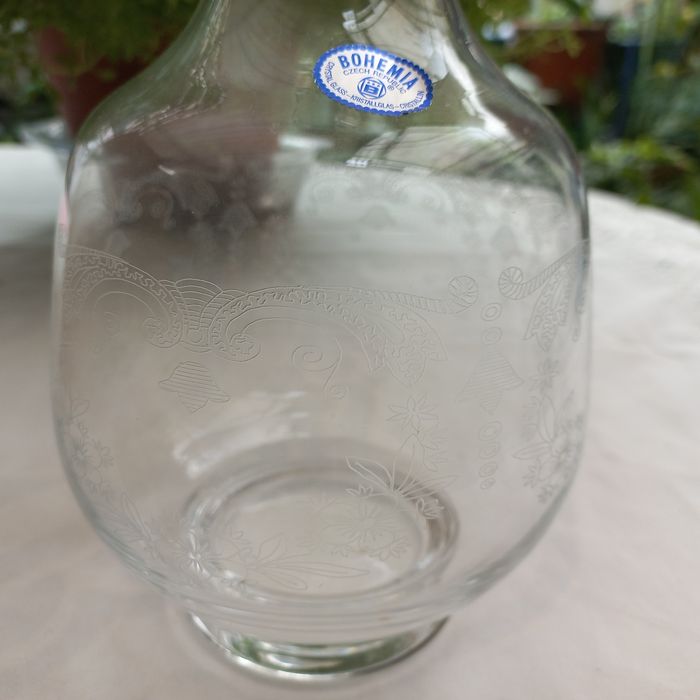 Garrafa bohemia coleção claudia