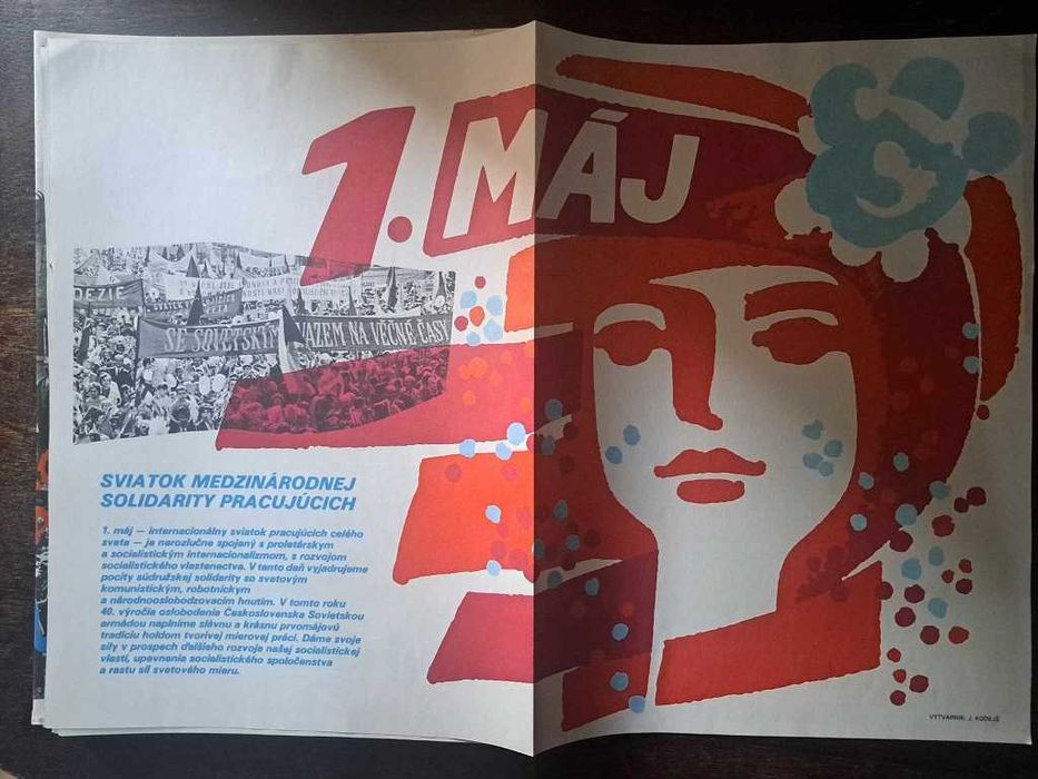 Plakaty propagandowe Czechosłowacja