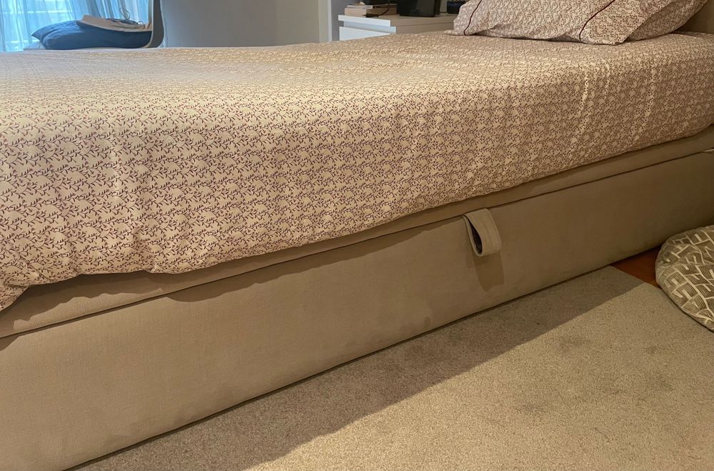 2 Cama Sommier como novas