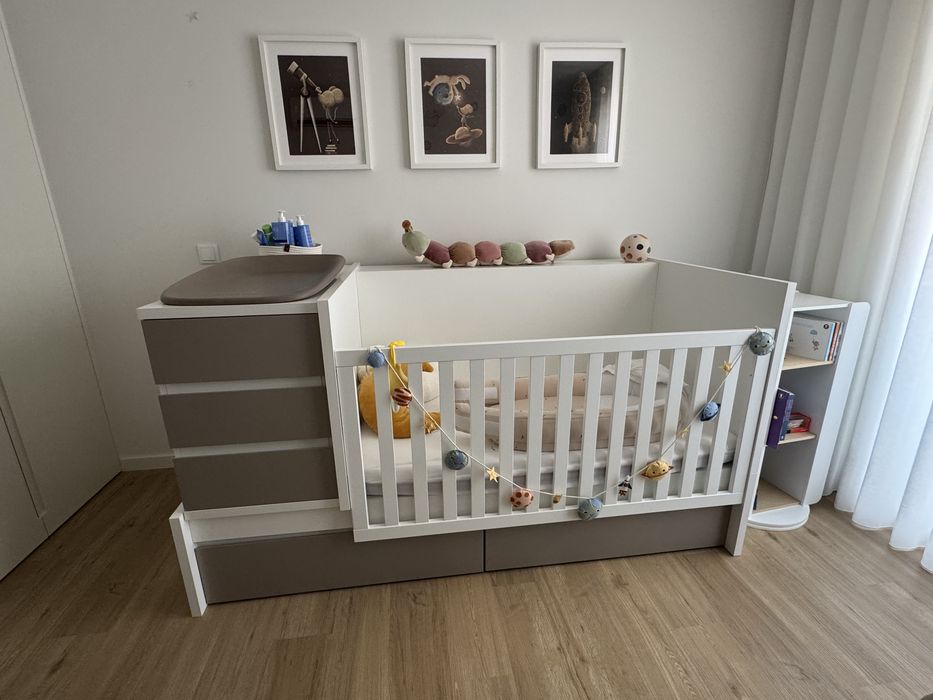 Cama bebé/criança evolutiva Trama Combi Cool