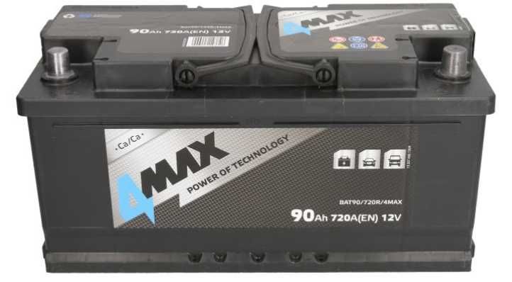 Akumulator JENOX 4MAX 12v 90ah 720a P+ Radom, 3 lata gw. WYSYŁKA