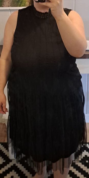 Sukienka czarna Reserved XL