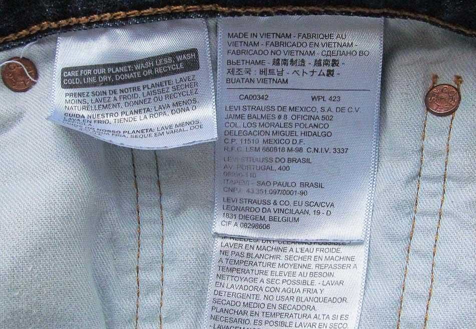 LEVIS 501 _ W38 L32 _ original jeans _ spodnie pas 96cm