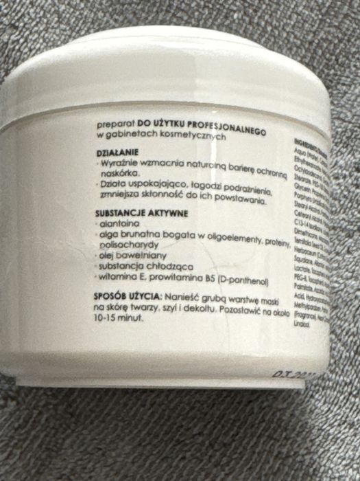 Nowa maska uspokajajaca ziaja pro