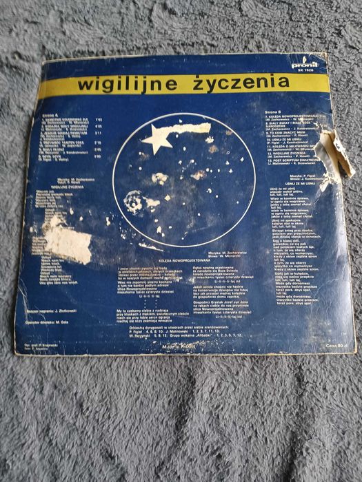 Stara płyta winylowa