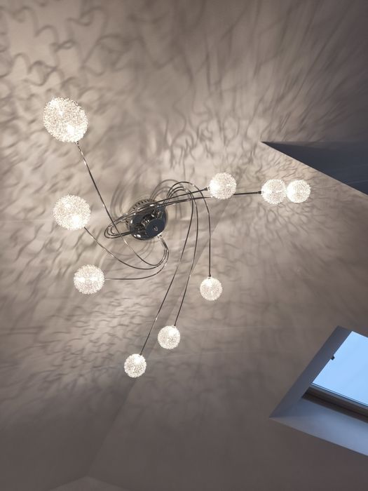 Lampa sufitowa żyrandol kryształowy Polecam