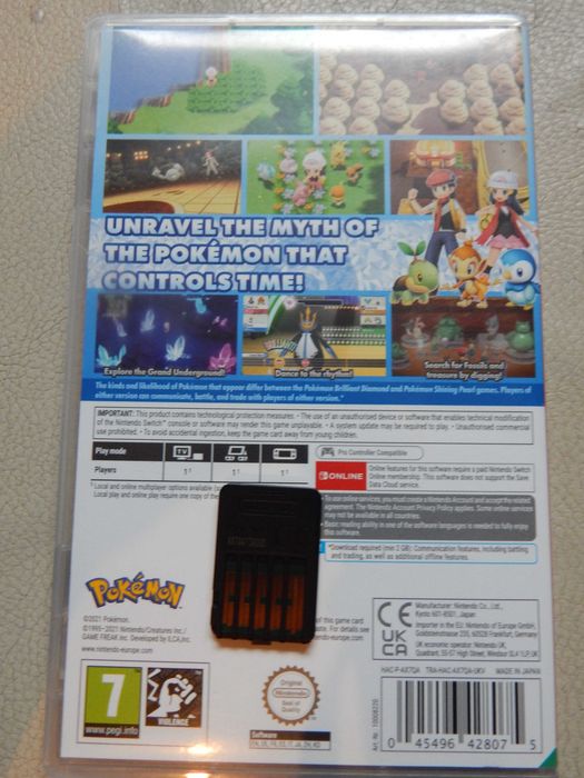 Pokemon Brilliant Diamond (Pokémon Shining Pearl)- ANG gra na Nintendo Switch - *itch / Switch OLED / Switch Lite / Switch 2 NS1, NSO, NSL NS v2 i NS2