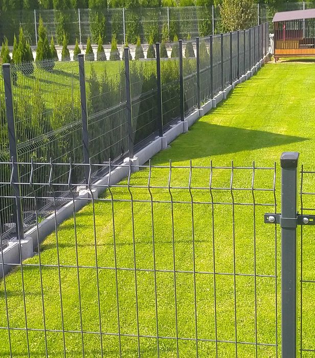 Kompletne Ogrodzenie Panelowe 123 cm fi 4mm