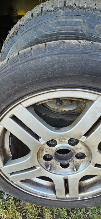 Alu Felgi koła opony 16"7J Audi VW Skoda 5x112 205×55 lato