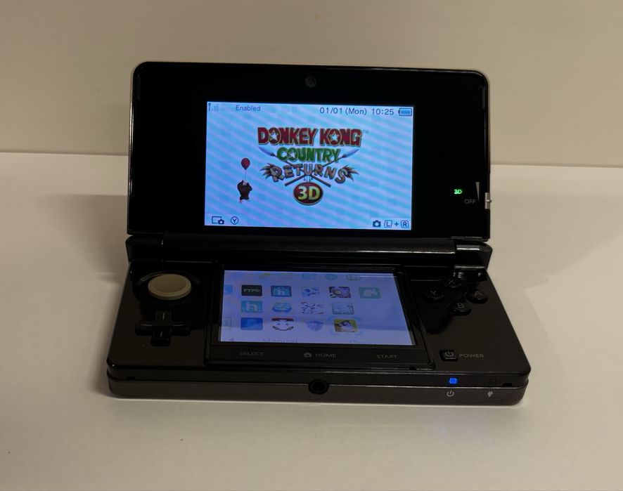 Nintendo 3DS Cosmo Black box 64 gb