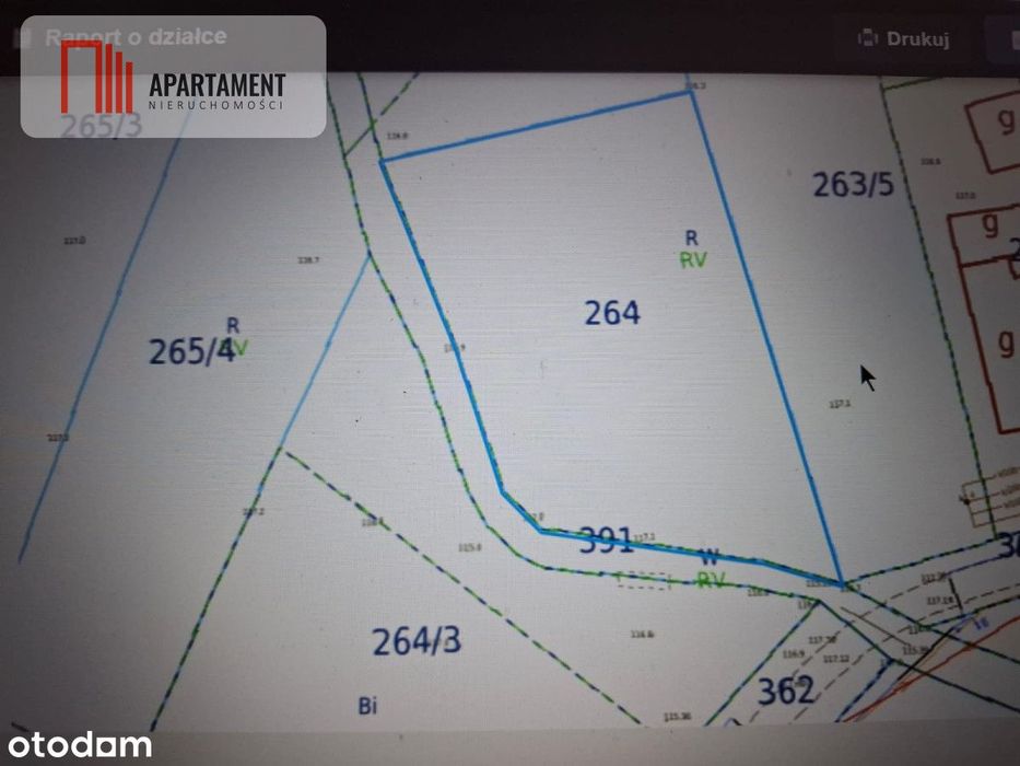 Stara Huta  -  Działki w  Dolinie Baryczy