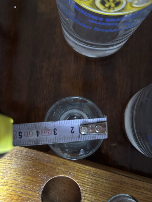 Набір пивного посуду Arcobräu з золотою каймою 0,5 л