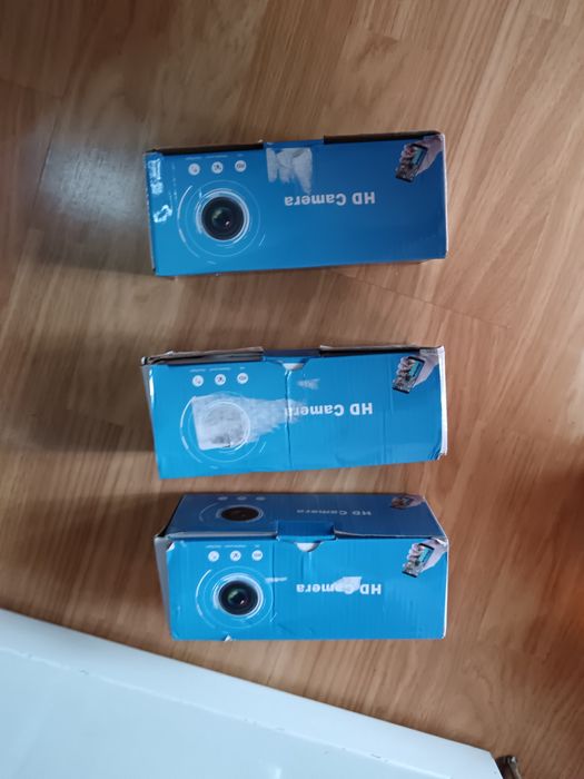 3 câmaras de vigilância HD exterior