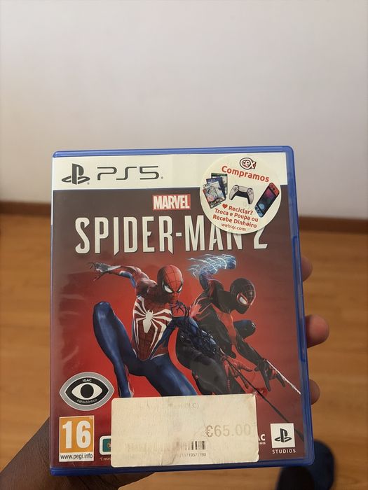 Spider men2 com garantia , está em condiçes