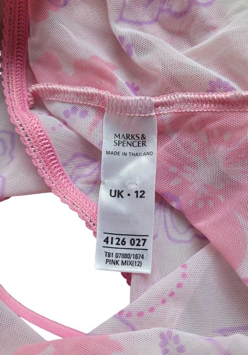Koszulka nocna bluzka na ramiączkach 38,M/40,L Marks&Spencer bielizna