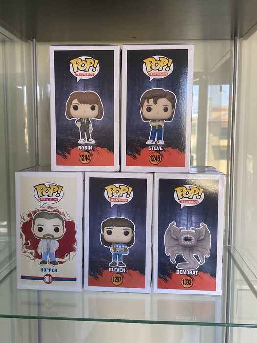 Funko pops stranger things 4 temporada