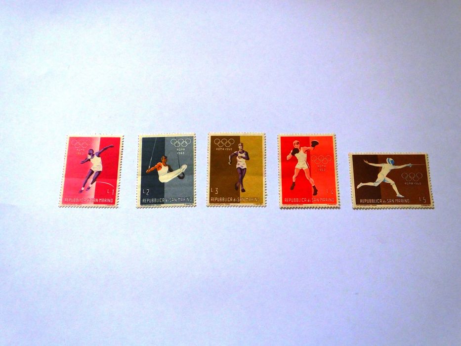 Znaczki San Marino - 1960 rok