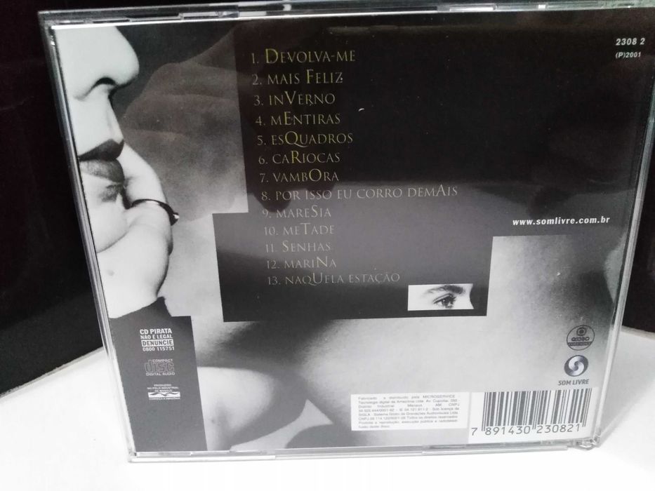 Cd Adriana Calcanhotto - Perfil - os maiores sucessos.