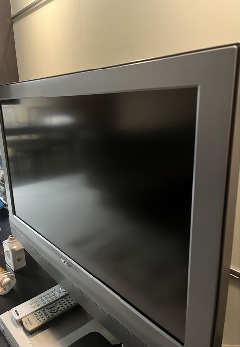 Televisão SONY cinza