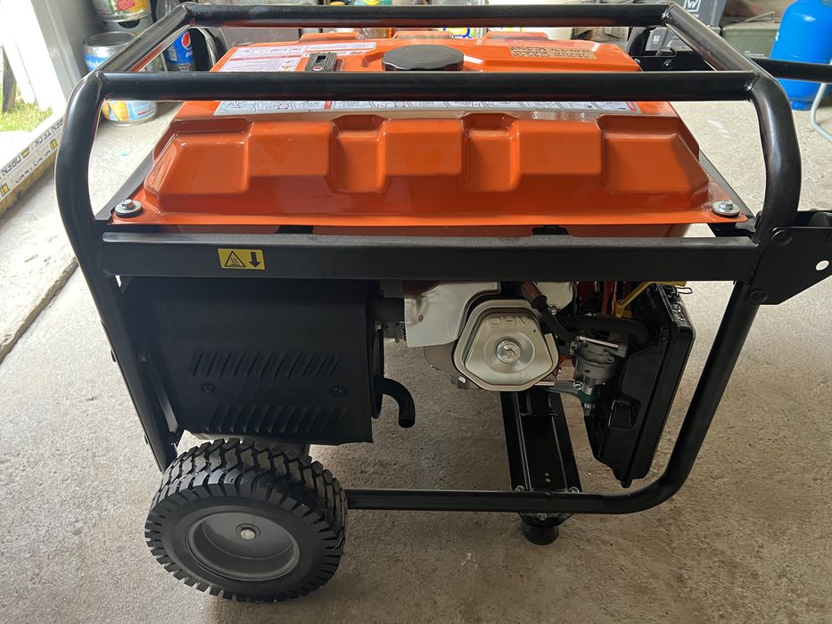 OleoMacLine 6.5кв. Бензо генератор. Електрогенератор.На мідній обмотці