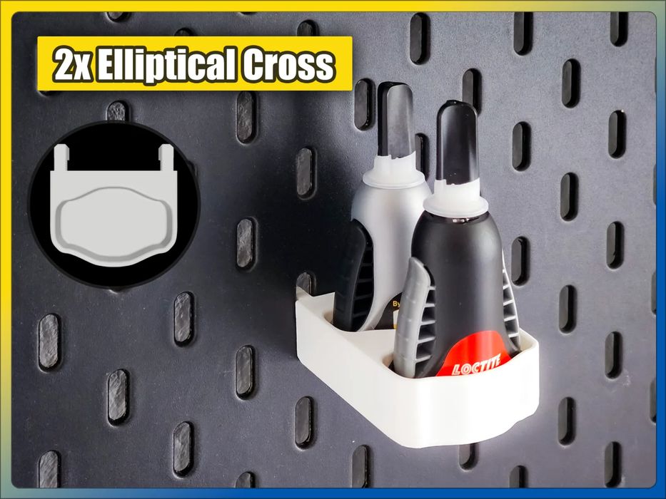 Suporte Para Cola Super Glue IKEA Skadis