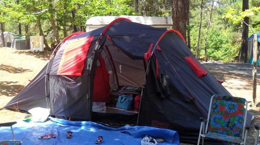 Tenda campismo 2 quartos
