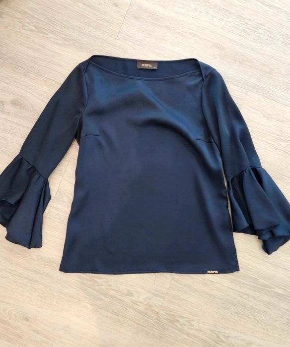 Camisa/blusa azul da Scripta mangas largas 36
