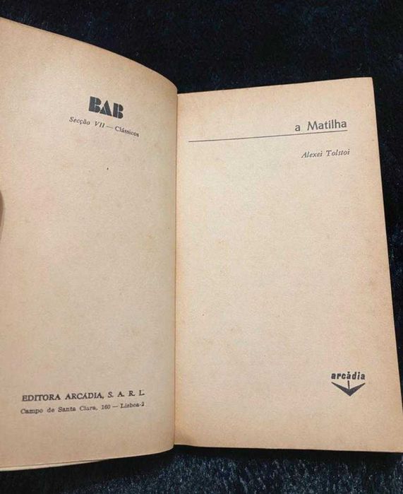 Alexei Tolstoi - A Matilha, Arcádia 1971