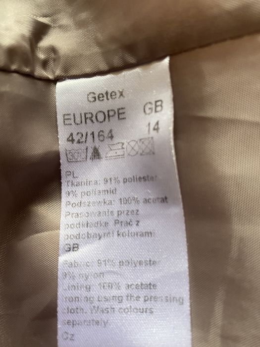 Moja ulubiona lekka kurtka na podszewce.Firmy Getex.
