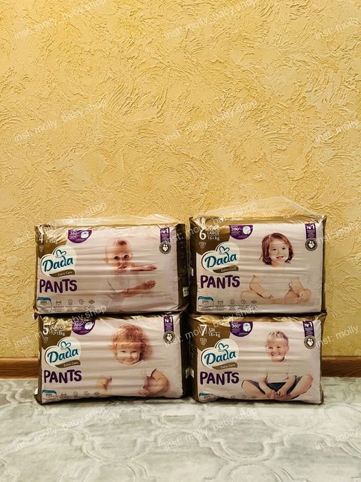 Трусики Dada Extra Care Pants 4,5,6,7 Дада