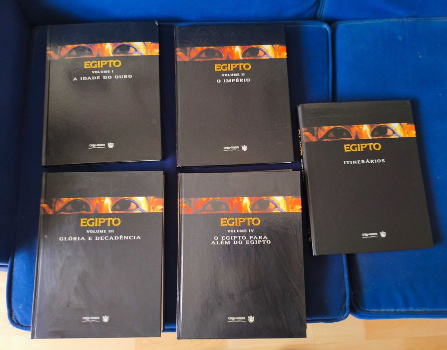 Coleção Egipto (5 Vols) - Orbis Fabbri / RBA