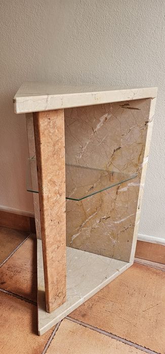 2 mesas de Cabeceira em mármore