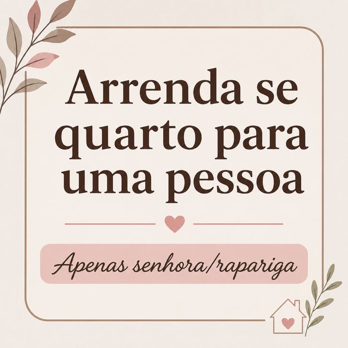 Quarto para 1 pessoa Silves