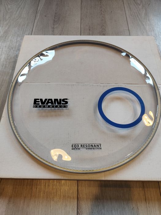 Komplet Naciąg perkusyjny 20" Evans eq3 Bass Drum Head Sets BD20G3