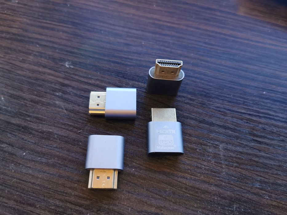 hdmi 4k external monitor emulator fake lcd plug 1080hd remote емулятор