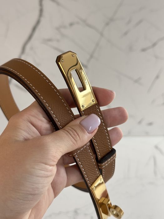 Ремінь Hermes Kelly Belt epsom, пояс ермес келлі, ремень эрмес келли
