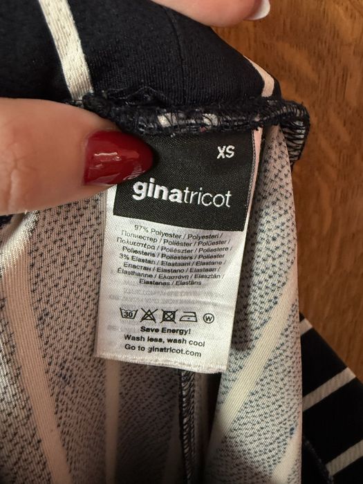 Spodnie w paski Gina Tricot XS/34