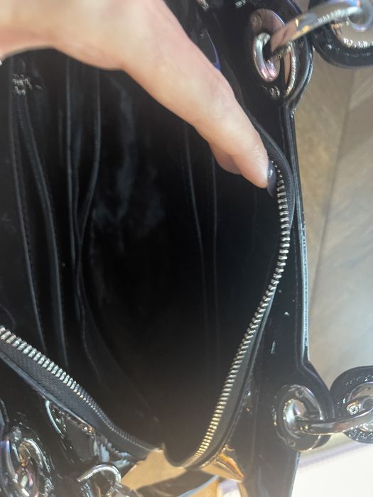 Kazar torba skórzana lakierowana