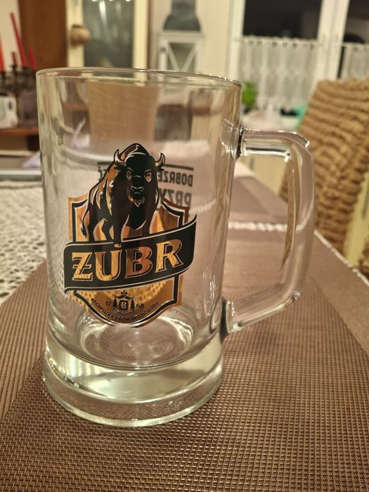 Kufle do piwa żubr 2 sztuki